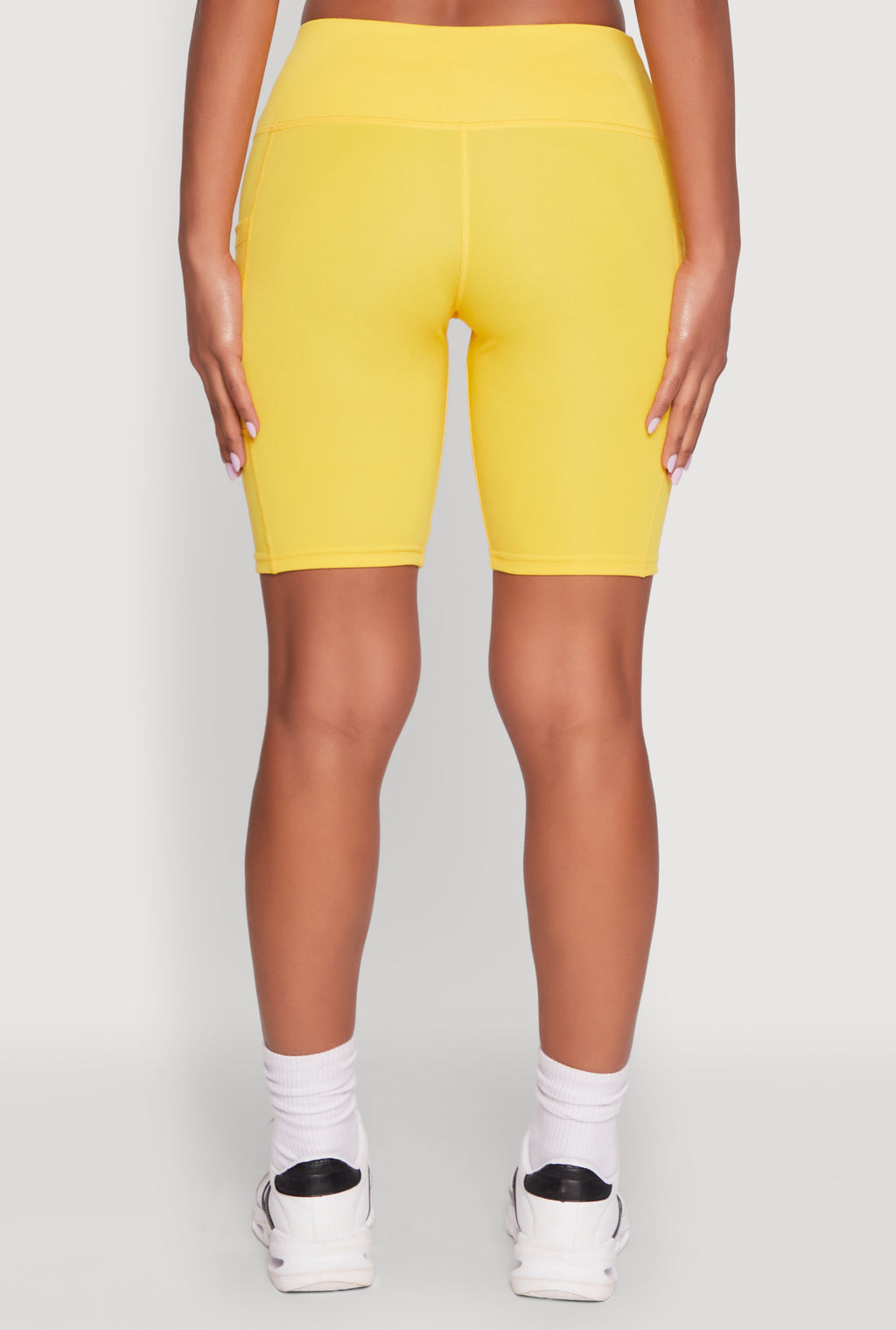 Stylish Bike Shorts with Tummy Tucker and Side Pockets