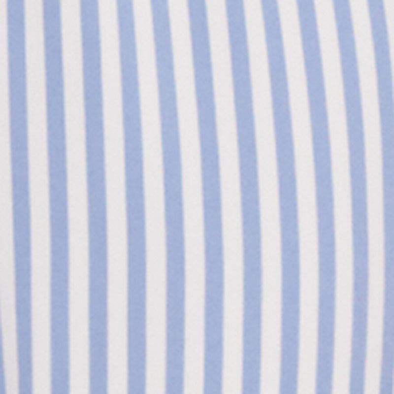 Striped Contrast Satin Trim Pajama Cami and Pants