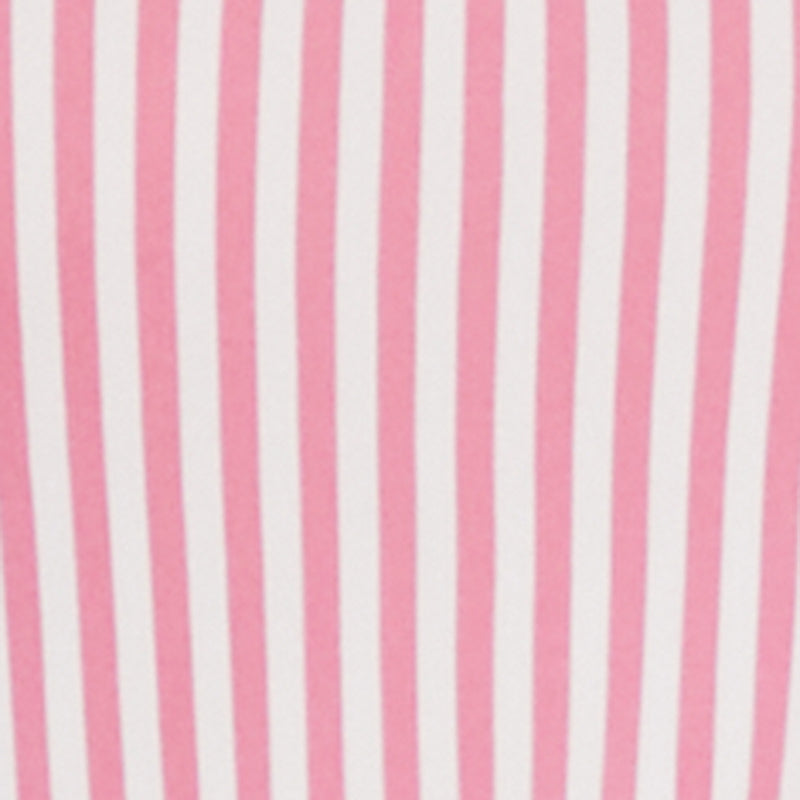 Striped Satin Trim Pajama Cami and Pants
