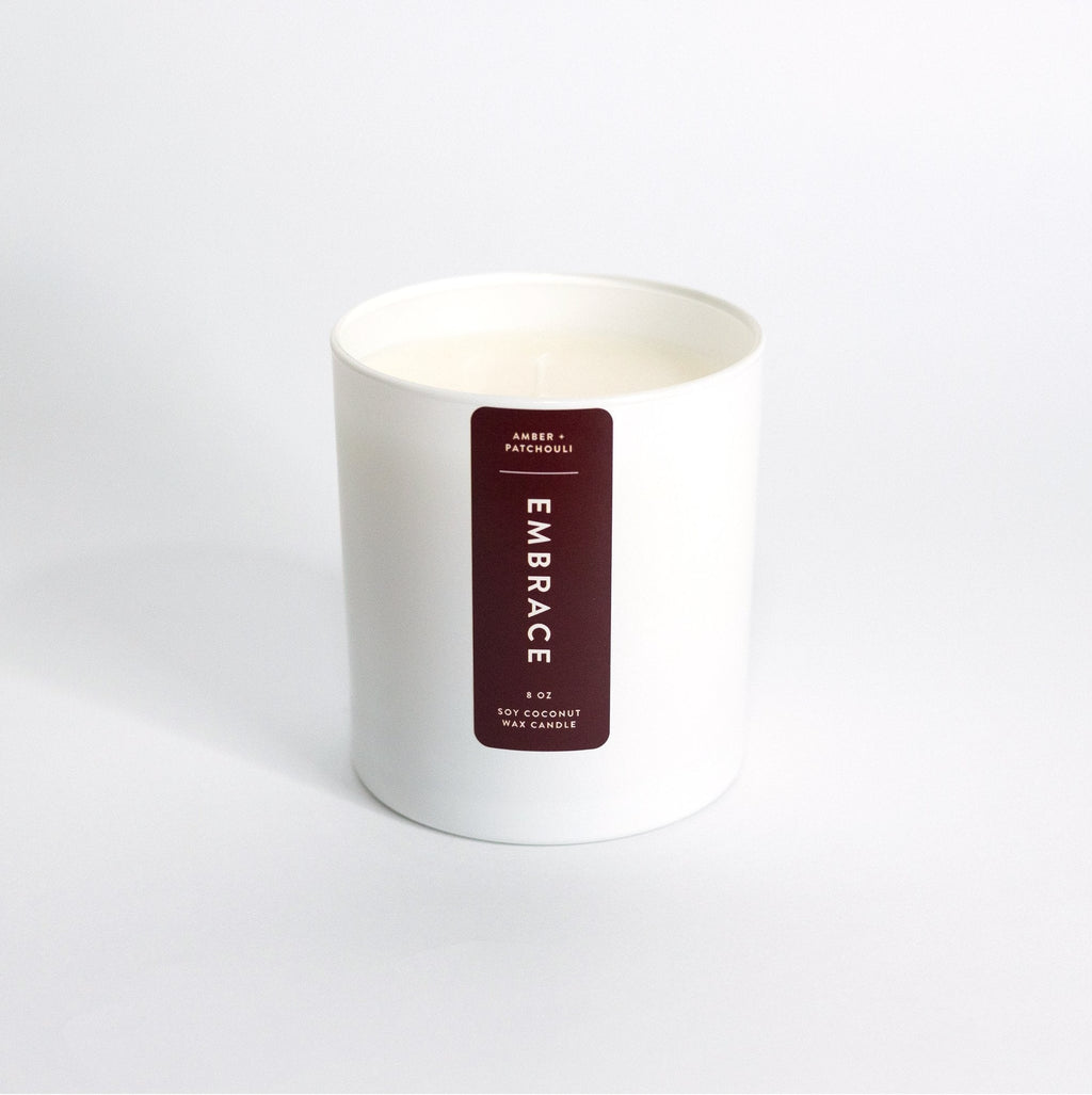 EMBRACE Amber + Patchouli Candle