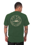 Revel in Rust Men's Tee in Forest