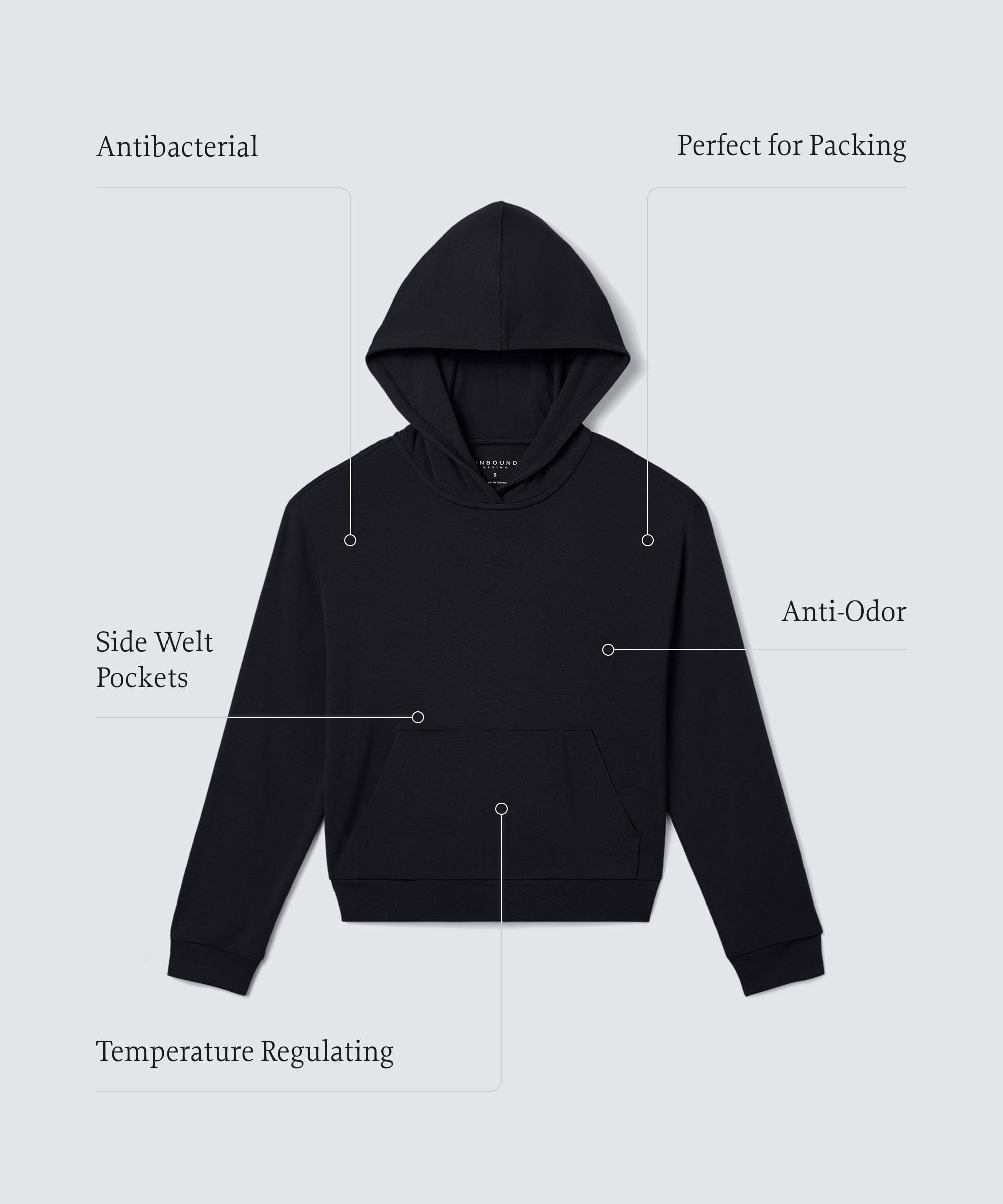Women's Merino Lounge Hoodie