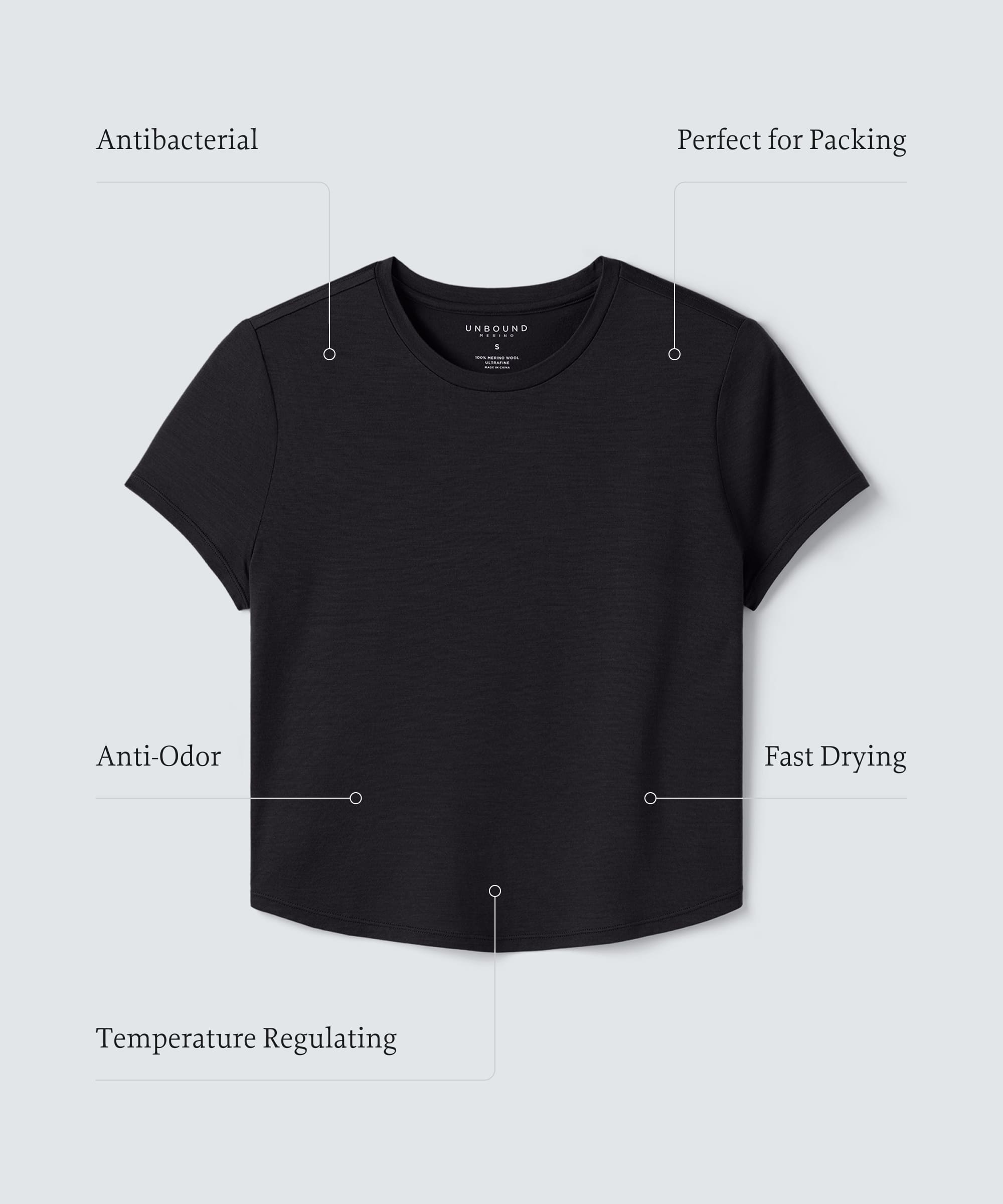Women's Ultrafine Merino Sleep Top