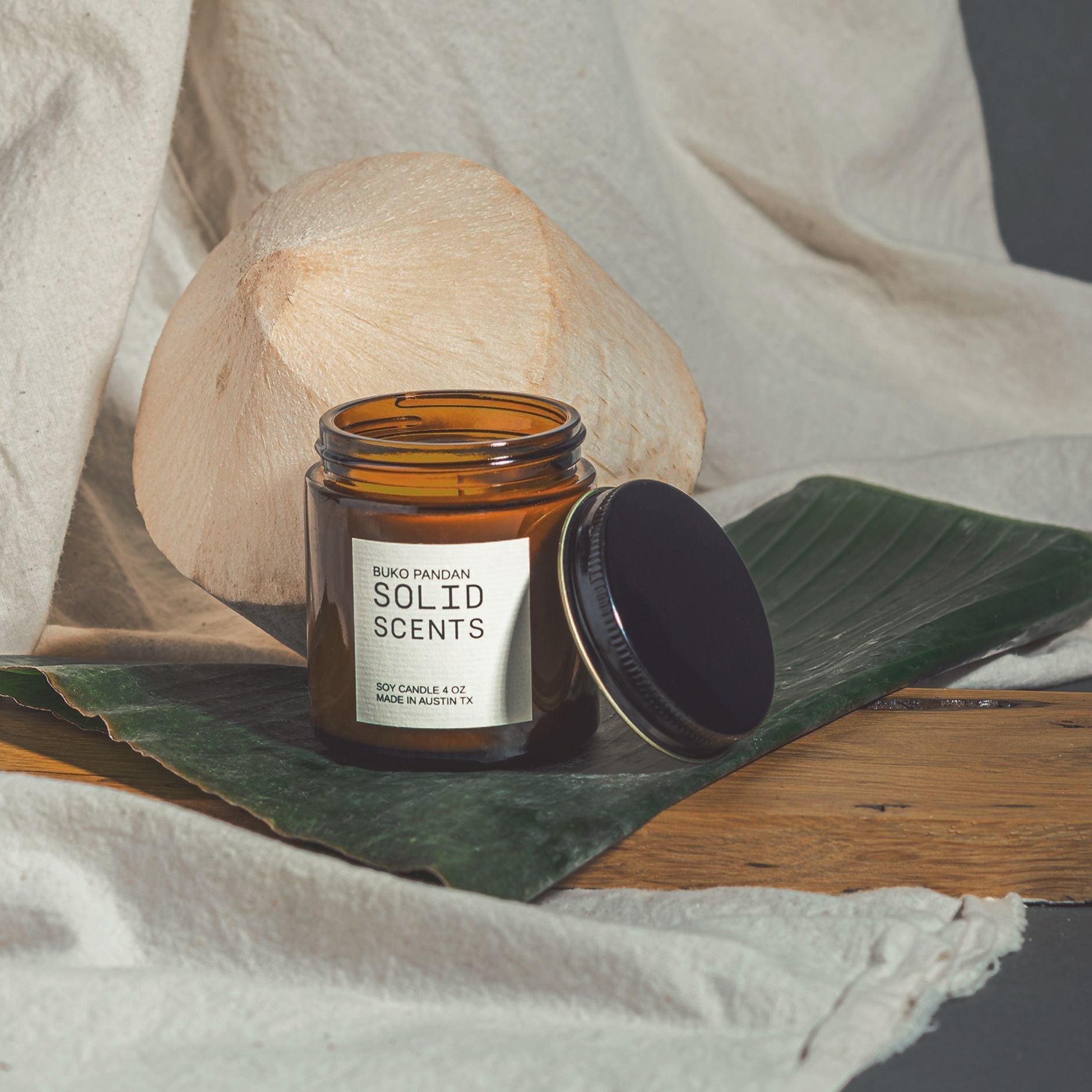 Buko Pandan (Coconut + Vanilla) Candle - Filipino Inspired