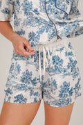 FINAL SALE - Dreamy Days Blue Pajama Shorts